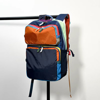 Sac à dos de voyage extérieur JIOU 26, nouveau style, Oxford, 36-55L, unisexe, écologique, patchwork, couleurs contrastées, ultra-léger