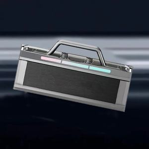 Maison à volume élevé pour haut-parleur Bluetooth pour karaoké extérieur Audio carré qualité de <span class=keywords><strong>danse</strong></span> 10W Subwoofer RGB LED batterie d'éclairage - Product Image 6