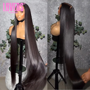 50 Inch Lace Frontal <strong>Wig</strong> 40 50 60 Inch Cambodian Real Raw Human Hair <strong>Wig</strong> Natural Private Label Beauty Salon Personal Custom <strong>Wigs</strong> - Product Image 3