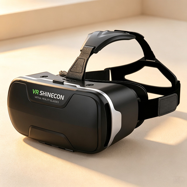 New Fashion 3D VR AR Glasses Headset Game Equipment Virtual Reality Box Reality HD Smart Glasses 3D Glasses Headset for Phone