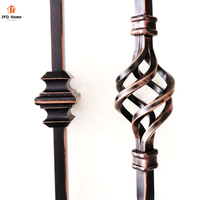 Meilleur Prix Balustres en Fer Forgé Noir Satiné 1/2 po, Ajustables, pour Escaliers Métalliques, Vente en Gros