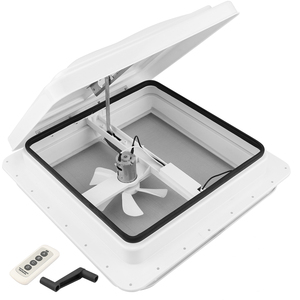Ventilatore di sfiato del <span class=keywords><strong>tetto</strong></span> del RV per Caravan di scarico della ventola di scarico sollevatore manuale con Led per <span class=keywords><strong>Camper</strong></span> <span class=keywords><strong>Camper</strong></span> Van Caravan - Product Image 2