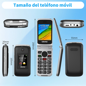 Telefono Cellulare Flip 2G <span class=keywords><strong>MINI</strong></span> per Anziani - Product Image 6