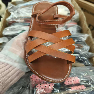 Estate <span class=keywords><strong>donna</strong></span> sandali bassi all'ingrosso traspirante vera pelle fodera pantofole per la spiaggia per l'autunno e l'inverno - Product Image 2