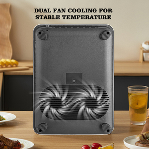 Pelat Kristal profesional untuk 2200W kompor induksi harga produsen Portable 2200W Hotpot listrik suku cadang rumah tangga - Product Image 3