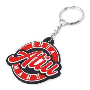 Vintage Custom Brand Antique Rubber Retro Motel Room Carabiner <b>Key</b> <b>Ring</b> Tag Promotional Hotel Keychain with Embossed Printing - Product Image 6
