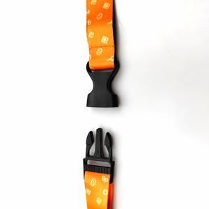 Muestra gratis Moda Haga su propio logotipo Impresión Exhbiton Escuela primaria Correa para el cuello Cordón con tarjetero - Product Image 4