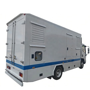 Camion <span class=keywords><strong>de</strong></span> production d'énergie ISUZU 120HP 130HP avec boîte silencieuse <span class=keywords><strong>de</strong></span> 4,2 m, véhicules d'alimentation électrique <span class=keywords><strong>de</strong></span> 20KW à 500KW à vendre - Product Image 1