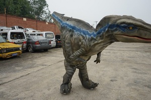 <span class=keywords><strong>Disfraz</strong></span> de Mascota de Dinosaurio Animatrónico Realista Hecho a Mano, Tamaño Real, para Adultos, con Sonido y Movimiento - Product Image 5