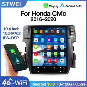 Radio para Auto STWEI con Android 13 para Honda Civic 2016-2021, Pantalla Multimedia Automotriz Tipo Tesla, Carplay, Bluetooth, GPS, Navegación 4G - Product Image 2
