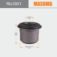 RU-001 MASUMA AUTOMOTIVE RUBBER PARTS Silentblocs de suspension automobile Qualité d'équipement d'origine Silentblocs en caoutchouc amortisseurs