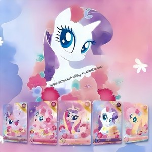CHX KAYU Genuine My Little Ponys Cards Anniversary Limited Friendship Eternal Mysterious Box Shining Moon Princess4 - Product Image 5