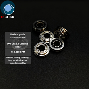 Rodamiento Dental de Acero Inoxidable SFFR144TLZWN de Bajo Ruido, P4, 420K RPM, 8-13mm de Espaciado, Solución para Vibraciones y Ruido Fuerte en Equipos Dentales Antiguos - Product Image 4