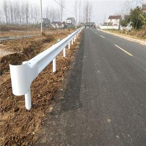 Barriere stradali in acciaio inossidabile, Guardrail autostradale, barriera contro gli urti, Guardrail ondulato personalizzato - Product Image 3