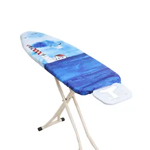 Wholesale Home Hotel Laundry Portable High Quality 100% Cotton Cover Folding Ironing Board Folding Ironing Board