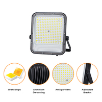 KCD Vente à chaud en gros Réflecteur de haute qualité pour l'extérieur IP65 Stade Blanc froid 50w 100w 200w 300w 1000w Projecteur à LED