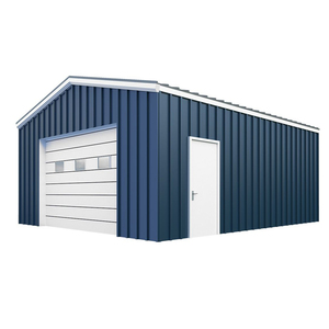 Prix bon marché Structure en acier garage hangar <span class=keywords><strong>de</strong></span> stockage Garage abri d'auto Garage à ossature métallique portable - Product Image 1
