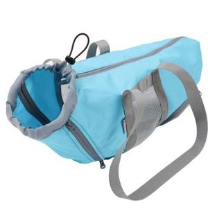 Sac de transport pour animaux de compagnie en polyester imprimé avec fermeture éclair, outil de contention en maille pour le toilettage des ongles des chats, examen médical et nettoyage anti-rayures - Product Image 3
