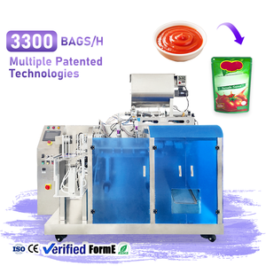 Automatic Doypack Filling Machines for Liquid Beverage Juice Ketchup Cream Cosmetic Paste Packaging - Product Image 1