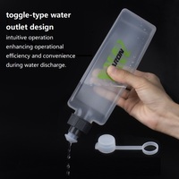 Bouteille d'eau souple portable en PP sans BPA de 400 ml, légère, idéale pour la course à pied, le cyclisme et l'équitation