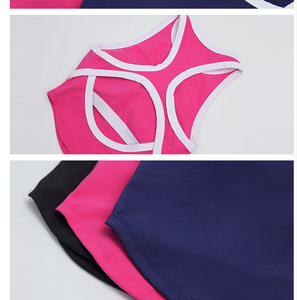 Fitness soutien-gorge femmes vêtements actifs Yoga soutien-gorge Nylon Spandex mode gilets Yoga vêtements poitrine Pad sport antichoc soutien-gorge - Product Image 4