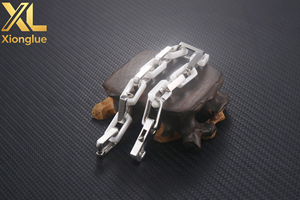 Bracelet jonc unisexe en acier inoxydable avec chaîne cubaine et breloque hip-hop, idéal pour les professionnels (vente en gros) - Product Image 6