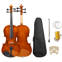 Instruments à cordes en gros : Violon 4/4 en contreplaqué pour débutants, idéal pour les enfants