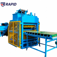 Machine à blocs de terre compressée RPT7-10, équipement de presse à briques de terre hydraulique pour l'habitat rural