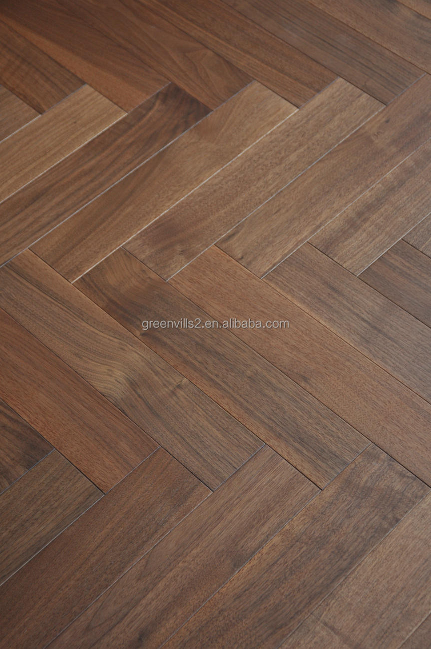 纯色人字胡桃木地板拼花人字木地板人字硬木地板