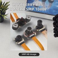 Module caméra SHCHV Raspberry Pi 5 5MP 720P POE OV5647 avec vision nocturne optionnelle, grand angle, IR-CUT, câble modèle C3307-1