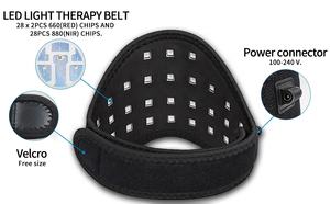 Dgyao การรักษาด้วยแสงอินฟาเรด880nm รดอุปกรณ์สนับสนุนคอแถบการรักษาด้วยแสงสีแดงบริเวณปากมดลูกสำหรับอาการปวดคอ - Product Image 4