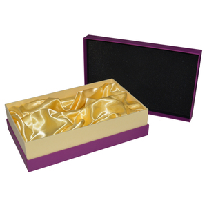 Tapa <span class=keywords><strong>de</strong></span> oro suave al tacto y caja <span class=keywords><strong>de</strong></span> papel base <span class=keywords><strong>para</strong></span> nidos <span class=keywords><strong>de</strong></span> pájaros, <span class=keywords><strong>cajas</strong></span> <span class=keywords><strong>de</strong></span> regalo <span class=keywords><strong>de</strong></span> comida gourmet <span class=keywords><strong>de</strong></span> lujo con seda - Product Image 6