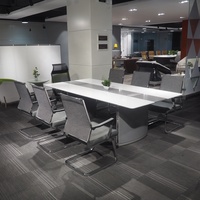 Ucuz fiyat küçük toplantı masası modüler konferans masası özel yüksek kaliteli Modern ofis mobilyaları sohbet masa