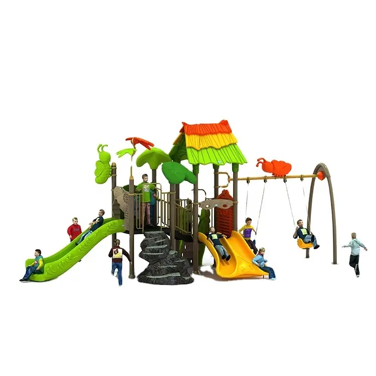Commercial Children Play Games Commercial Equipment Kids Outdoor Playground Slide