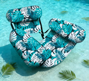Siège <span class=keywords><strong>de</strong></span> <span class=keywords><strong>piscine</strong></span> gonflable durable à 3 compartiments avec dossier réglable pour une utilisation en <span class=keywords><strong>piscine</strong></span> - Product Image 4