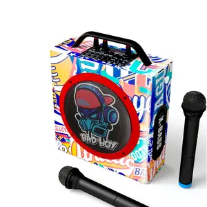 Boombox Microphone Loa profecional BT karoke loa với Mic