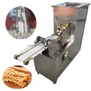 Nouvelle machine à frire les pâtes torsadées croustillantes en acier inoxydable, machine à tordre <span class=keywords><strong>la</strong></span> pâte à pain moelleuse - Product Image 1