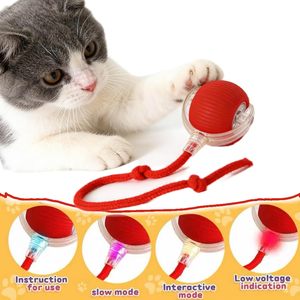 Balle interactive électrique intelligente pour chat, avec appels d'oiseaux, jouet roulant pour animaux de compagnie, jouets de mouvement interactifs pour animaux, en promotion - Product Image 6