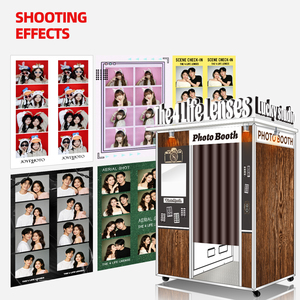 Machine de photomaton numérique à impression instantanée avec caméra compatible SLR/iPad en option, paiement intégré, photomaton coréen - Product Image 3