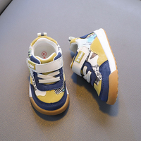 Chaussures décontractées personnalisées pour enfants, nouvelle collection, chaussures de sport pour tout-petits et bébés, fermeture à boucle et fermeture éclair, tissu respirant, garçons