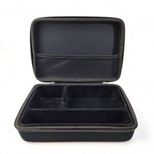 Estuche Profesional Personalizado para Rizador de Pelo, de EVA Rígido Negro, con Mango de Plástico, Impermeable, para Viajes, Herramienta de Barbería, Estuche de Almacenamiento Duradero - Product Image 1