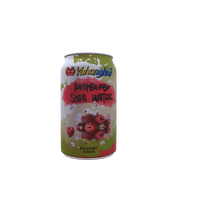 Boisson rafraîchissante à siroter OEMODM a pris en charge plusieurs saveurs personnalisables Eau de soda gazéifiée aromatisée au fruit de la passion riche