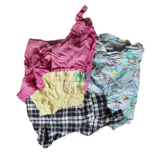 Trapos de desecho de textiles de colores surtidos de alto algodón Impresoras efectivas Impresoras de limpieza Trapos de limpieza - Product Image 1