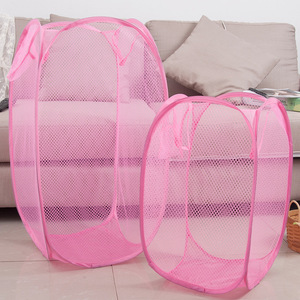 Cesto per Bucato Pieghevole in Rete, Portatile, Grande Capacità, per Uso Domestico - Product Image 4
