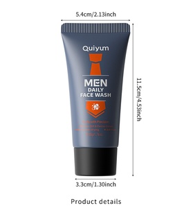 <span class=keywords><strong>Gel</strong></span> <span class=keywords><strong>nettoyant</strong></span> <span class=keywords><strong>visage</strong></span> pour <span class=keywords><strong>homme</strong></span> à la vitamine C, nettoyage en profondeur naturel de haute qualité, 50g - Product Image 1