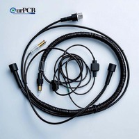 Arnés de cables de cobre puro OEM ODM Cables ensamblados Cable coaxial de alta potencia
