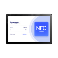 De gama alta de 10,1 pulgadas frontal habilitado para NFC Dual USB tipo C 4 + 64G MT8786 G80 Wifi 2G 3G 4G Android GMS Tablet PC