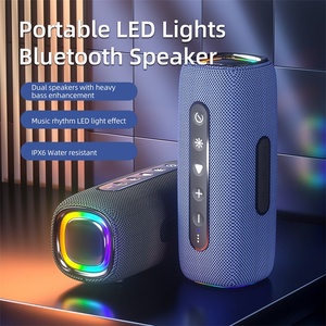 Altavoz Bluetooth 5,3 Mp3 con puerto de carga tipo <span class=keywords><strong>C</strong></span>, altavoz TWS para exteriores con luces - Product Image 2