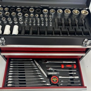 304PC 904PC Socket Wrench Pliers Dual-Purpose Wrench Four-Layer Toolbox Comprehensive <strong>Kit</strong> for Home &amp; Auto Repair CRV Material - Product Image 4