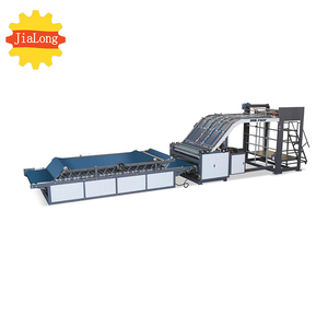 Machine de lamination de flûtes entièrement automatique pour le laminage de carton, emballage de boîtes 3 plis, laminage <span class=keywords><strong>feuille</strong></span> à <span class=keywords><strong>feuille</strong></span> entièrement automatique - Product Image 1